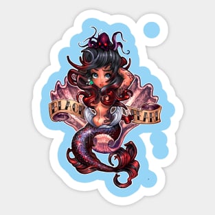 black pearl Sticker